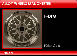 FDTM Gold Alloy Wheels
