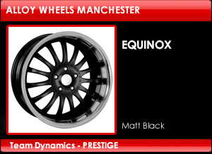 Team Dynamics Alloy Wheels Prestige Equinox Black