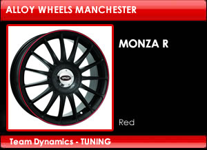 Monza RS Red Alloy Wheels